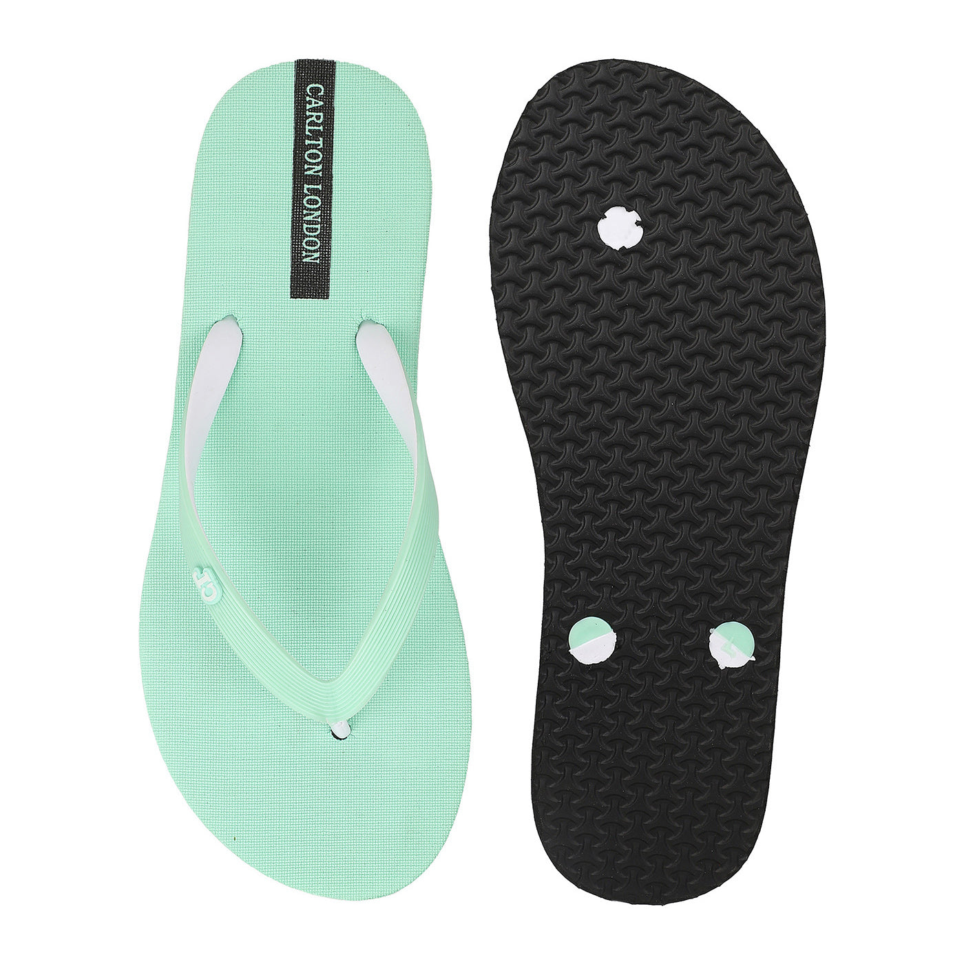 Women Striped Strap Thong Sandals