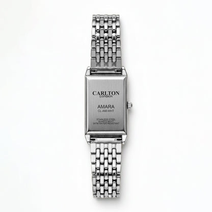 Carlton London Women Amara White Analog Watch CL-AM-WHT