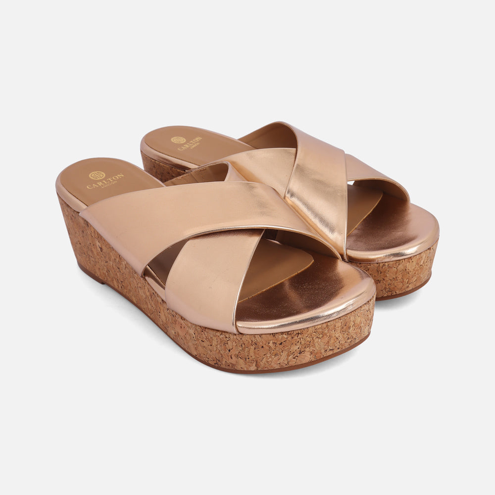 Women Mid Heel Wedge