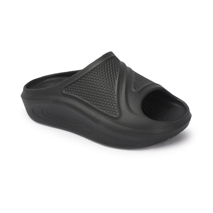 Men Textured Comfort Sliders
