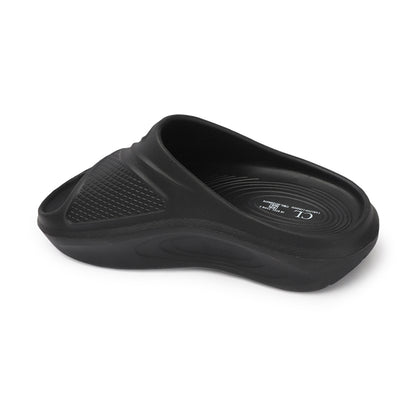 Men Textured Comfort Sliders