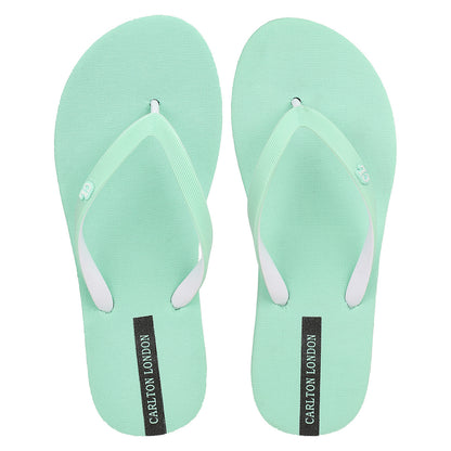 Women Striped Strap Thong Sandals
