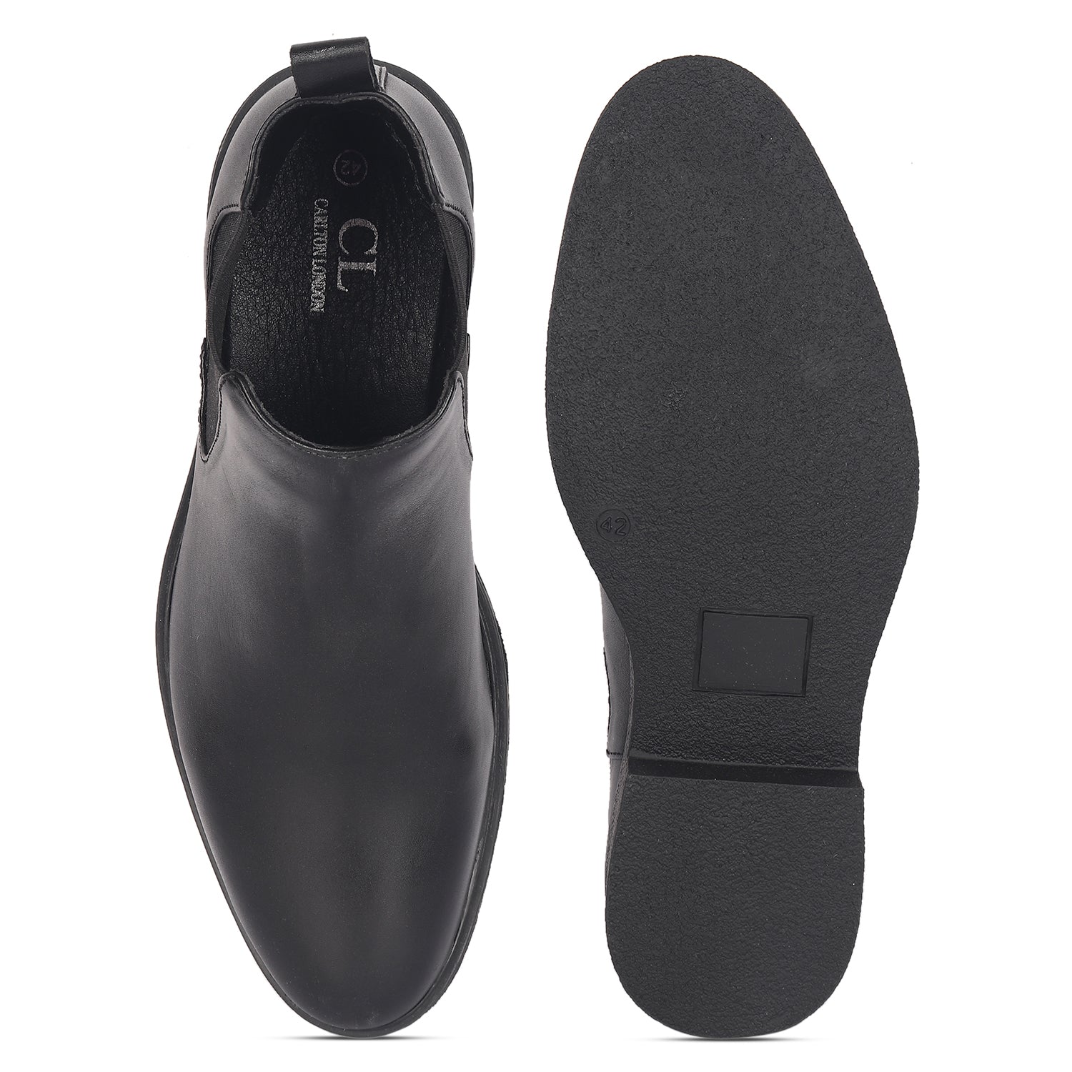 Classic Slip-On Ankle Chelsea Boots for Men