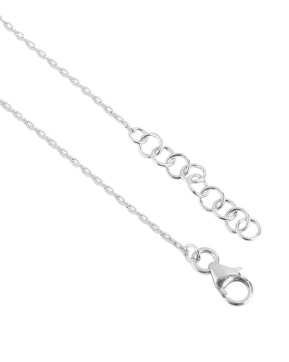 Rhodium Plated with Citrine-Yellow Baguette CZ and Lavender Round CZ Minimalistic Charm Adjustable Bracelet
