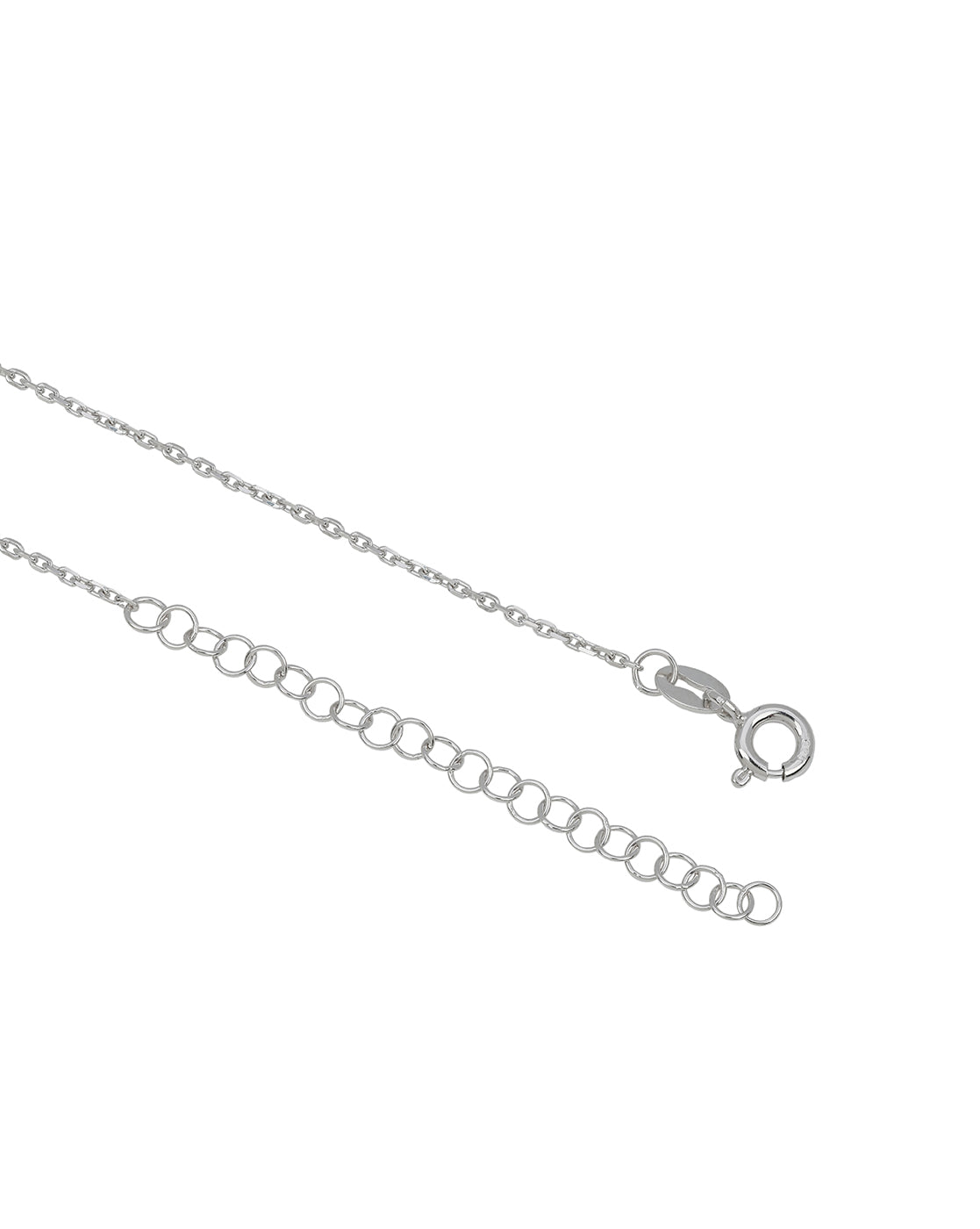 925 Sterling Silver Rhodium Plated Infinity “I Love You” Mom Necklace