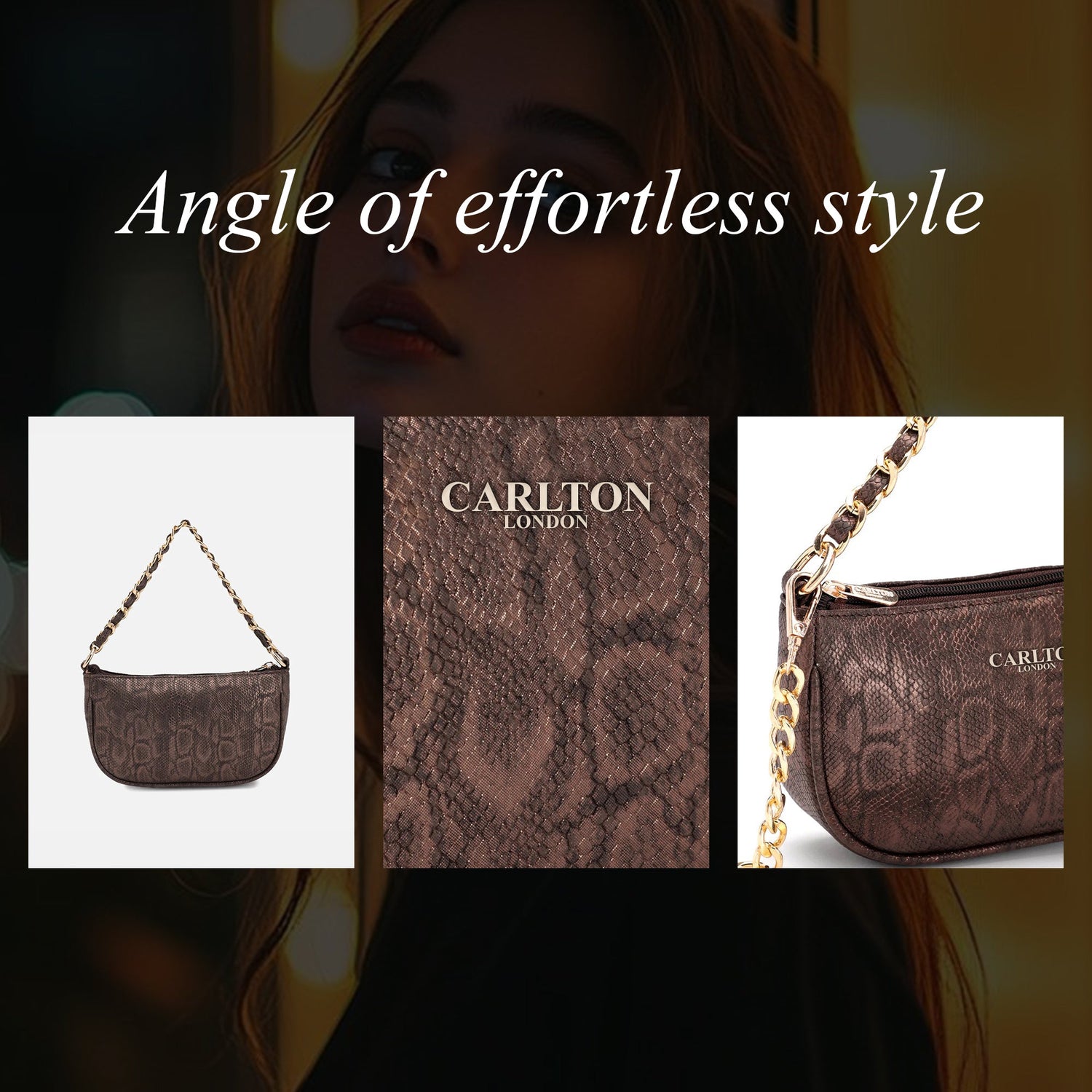 Carlton London Women Handbag - CLLP-1016 BROWN