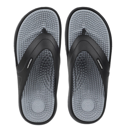Men Acupressure Footbed Thong Sandals