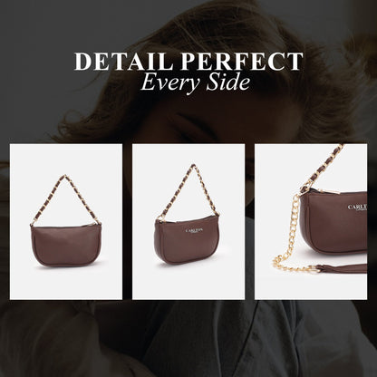 Carlton London Women Handbag - CLLP-905 BROWN