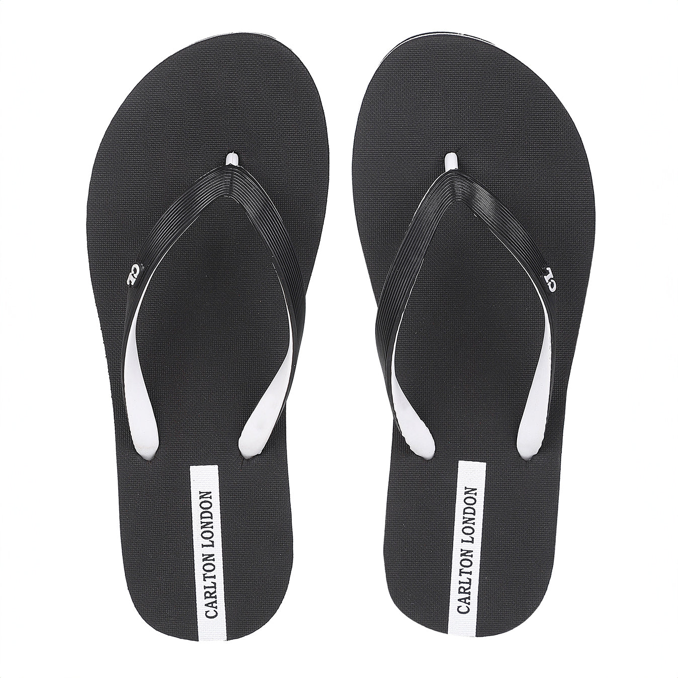Women Striped Strap Thong Sandals