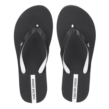 Women Striped Strap Thong Sandals