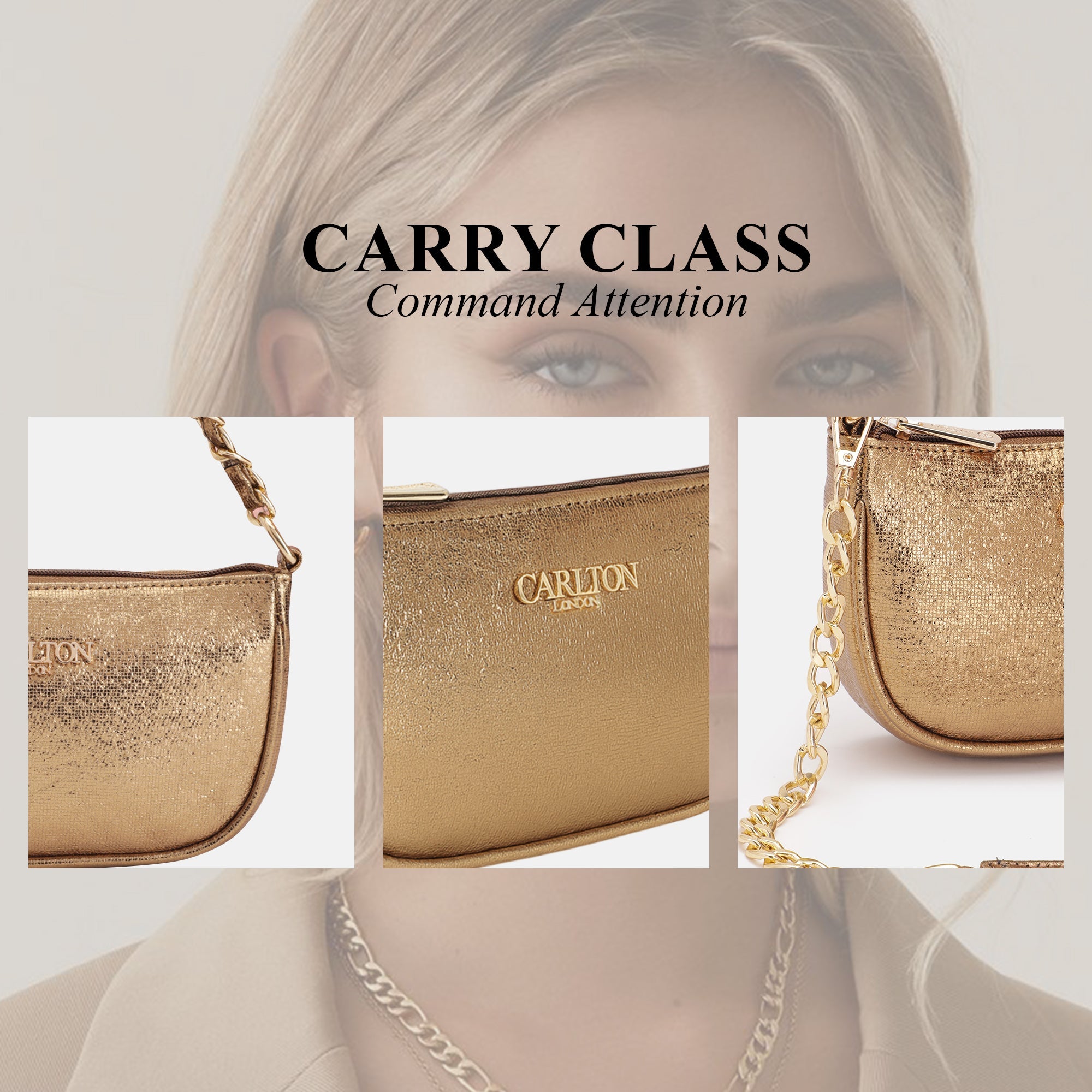 Carlton London Women Handbag - CLLP-1072 ANTIQUE