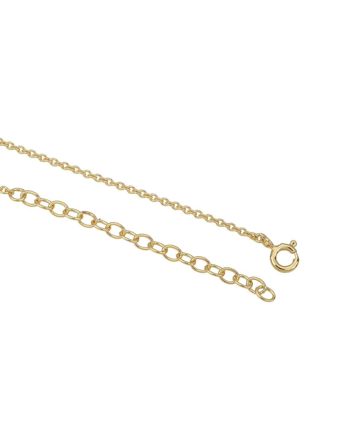 Premium 18kt Gold Plated Blue Sapphire CZ Halo Pendant with Chain