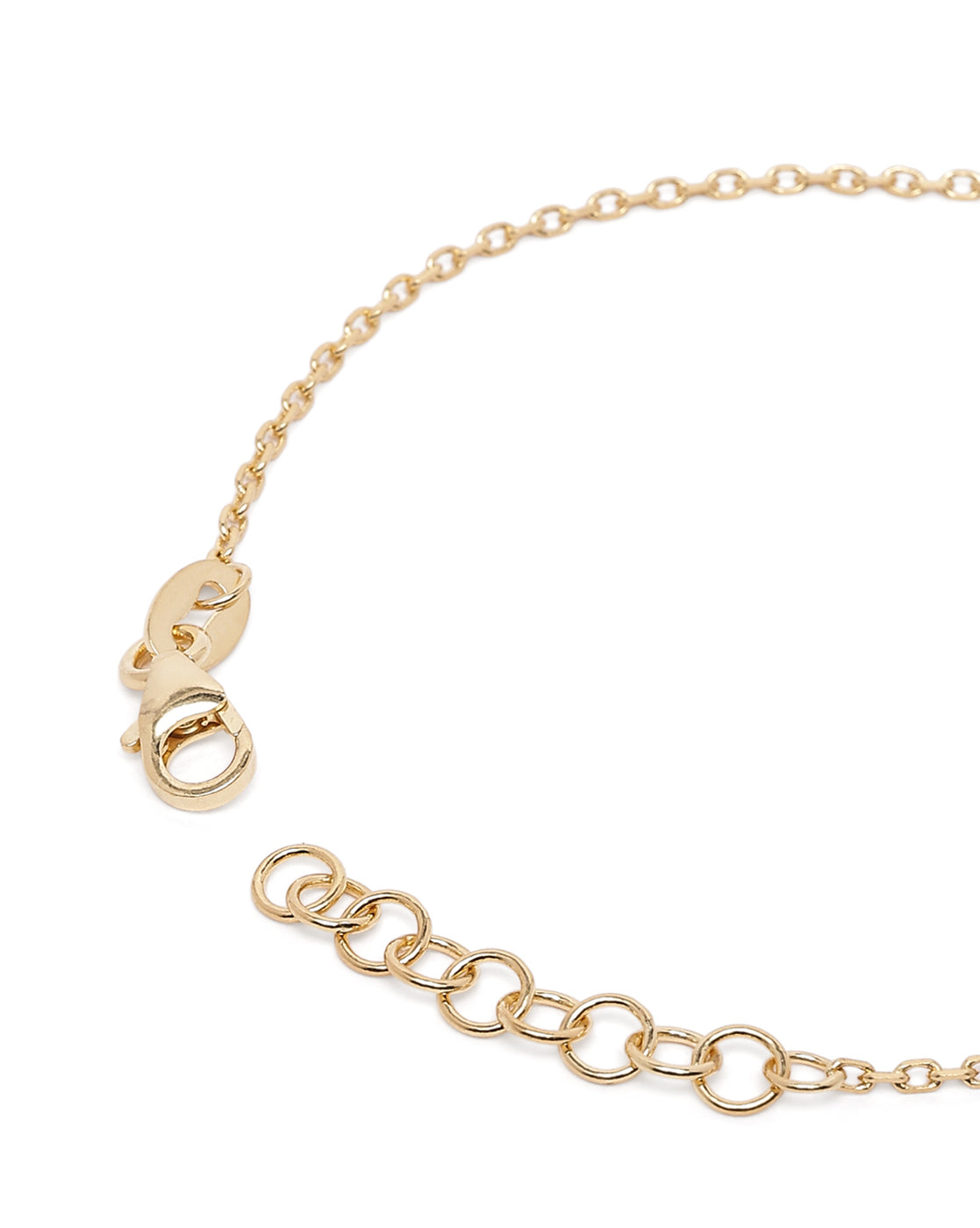 18kt Gold Plated Spiral Charm Bracelet