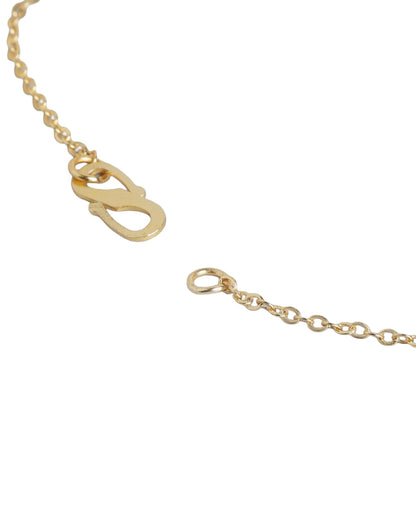 Gold Plated Statement Square CZ Jewellery Set