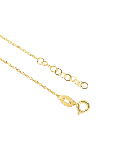 18kt Gold Plated Enamel Cactus Charm Adjustable Bracelet