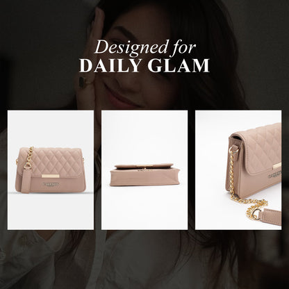 Carlton London Women Handbag - CLLP-1002 NUDE