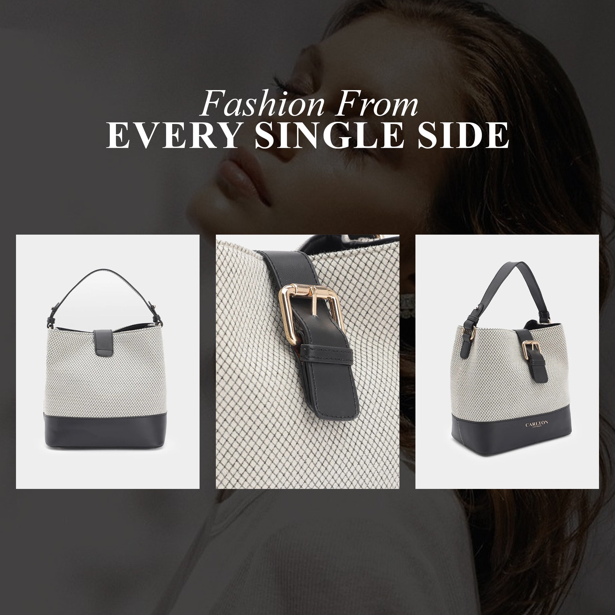 Carlton London Women Handbag - CLLP-946 BLACK