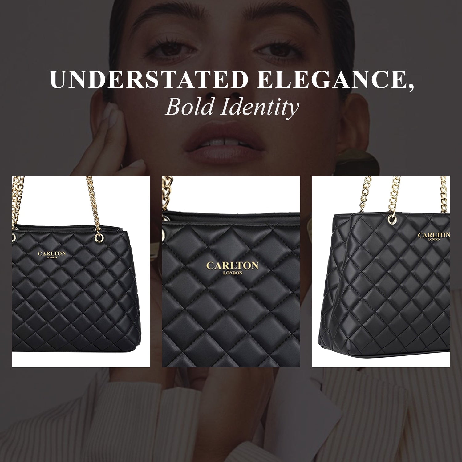 Carlton London Women Handbag - CLLP-960 BLACK