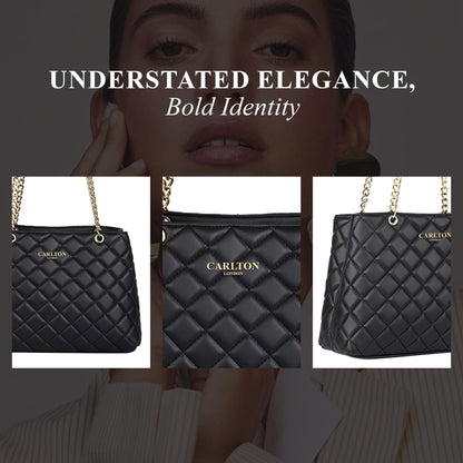 Carlton London Women Handbag - CLLP-960 BLACK