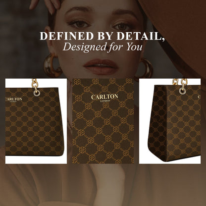 Carlton London Women Handbag - CLLP-979 BROWN