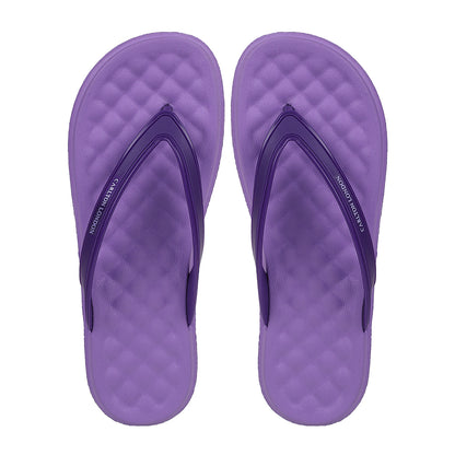Women Comfort Textured Sole Thong Slippers