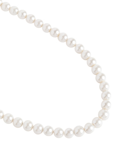 Gold-Plated Timeless Pearl Jewellery Set