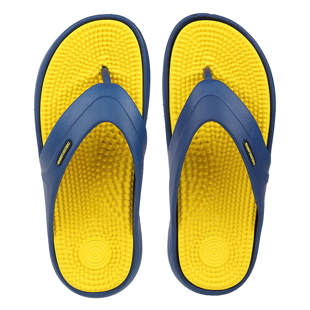 Men Acupressure Footbed Thong Sandals