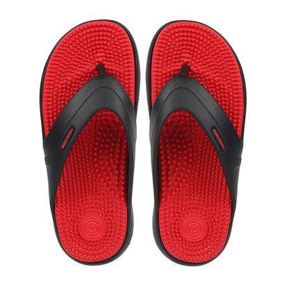 Men Acupressure Footbed Thong Sandals