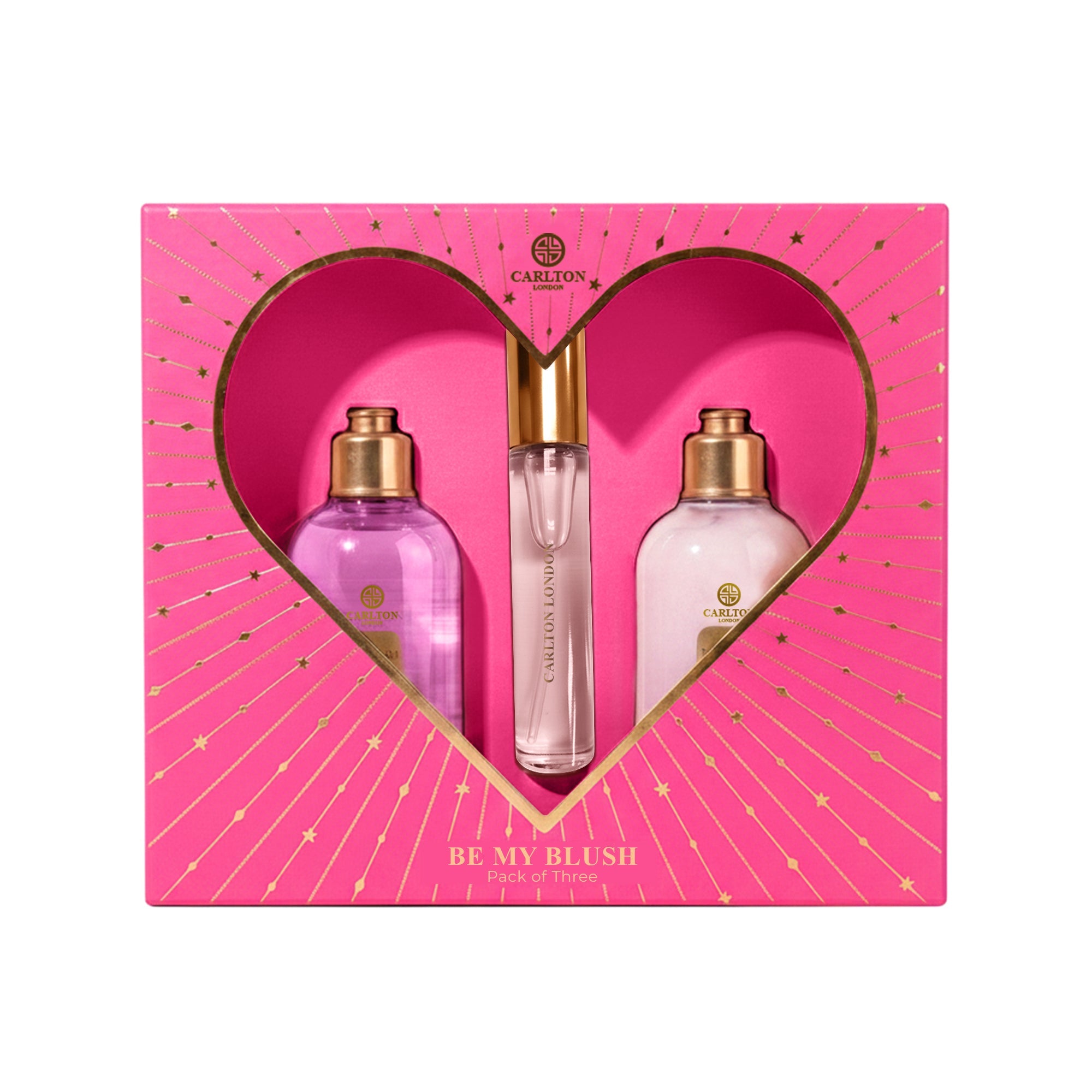 Carlton London Be My Blush Gift Set pack of 3 CLPLG115