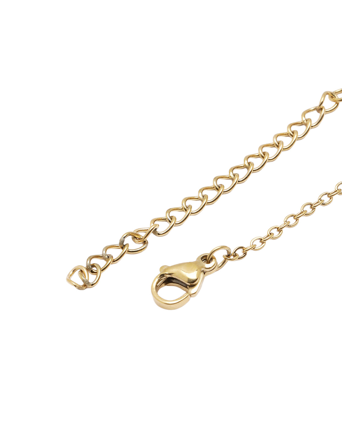 18Kt Gold Plated Pearl and Heart Layered Necklace