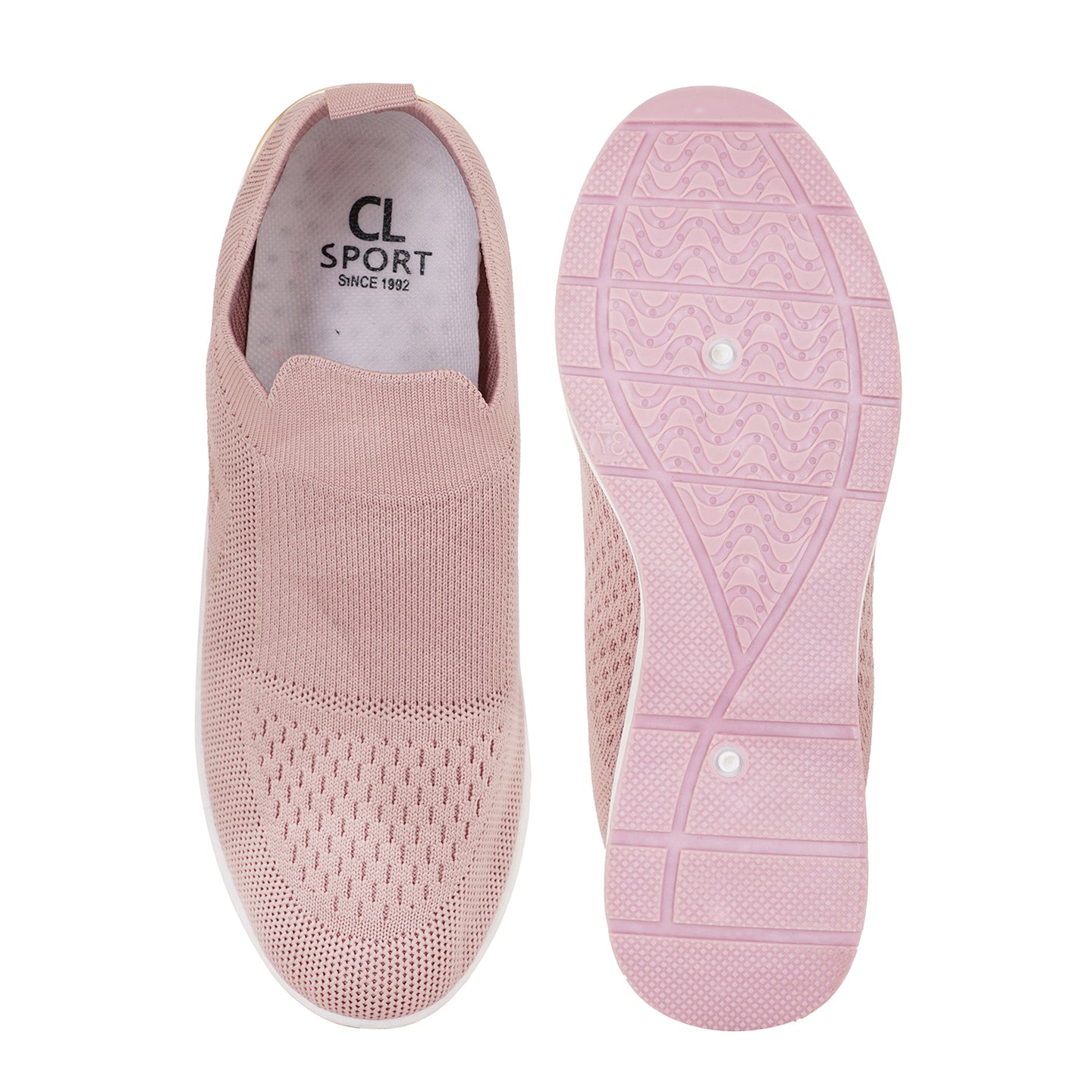 Women Comfortable Flyknit Lightweight Slip-On Sneakers