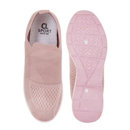 Women Comfortable Flyknit Lightweight Slip-On Sneakers