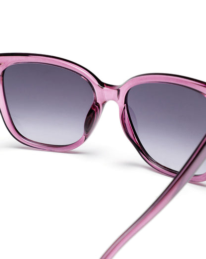 Women Purple Toned Blue UV Protected Lens Oversized Sunglasses