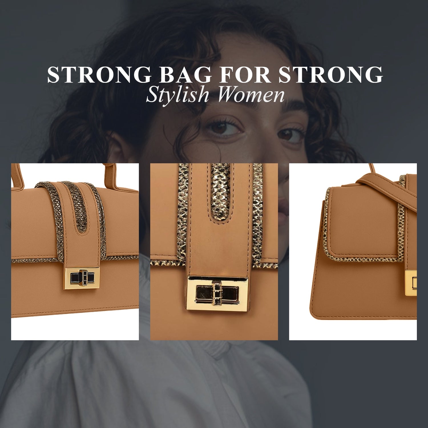 Carlton London Women Handbag - CLLP-984 BEIGE