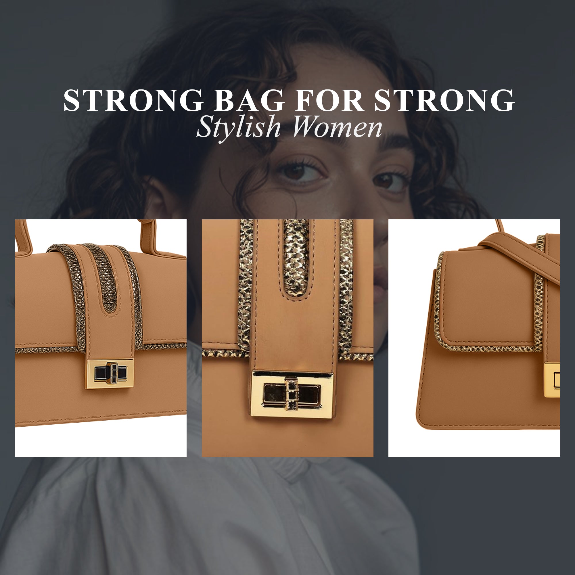 Carlton London Women Handbag - CLLP-984 BEIGE