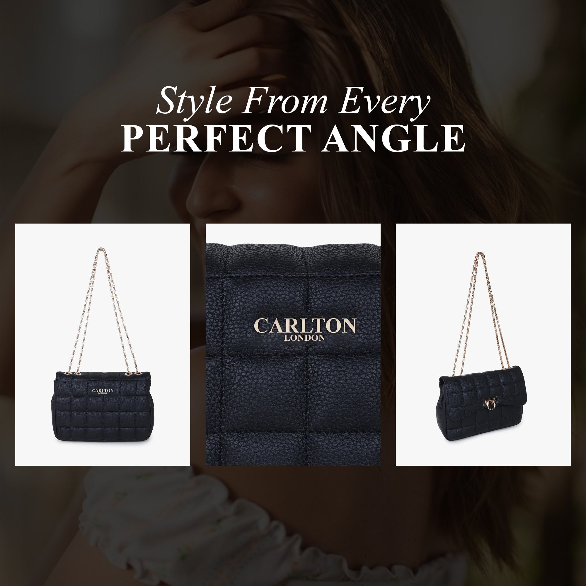 Carlton London Women Handbag - CLLP-841 BLACK