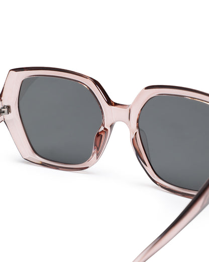 Women Brown Toned Black UV Protected Lens Oversized Sunglasses