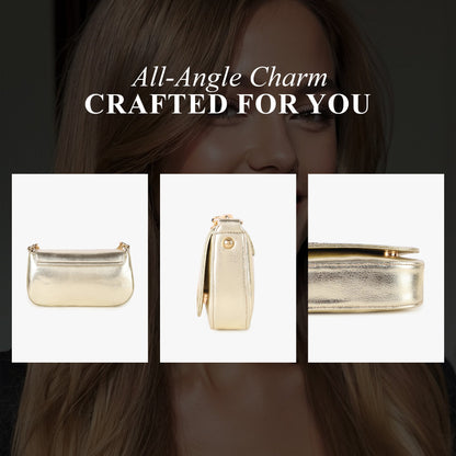 Carlton London Women Handbag - CLLP-912 LT GOLD