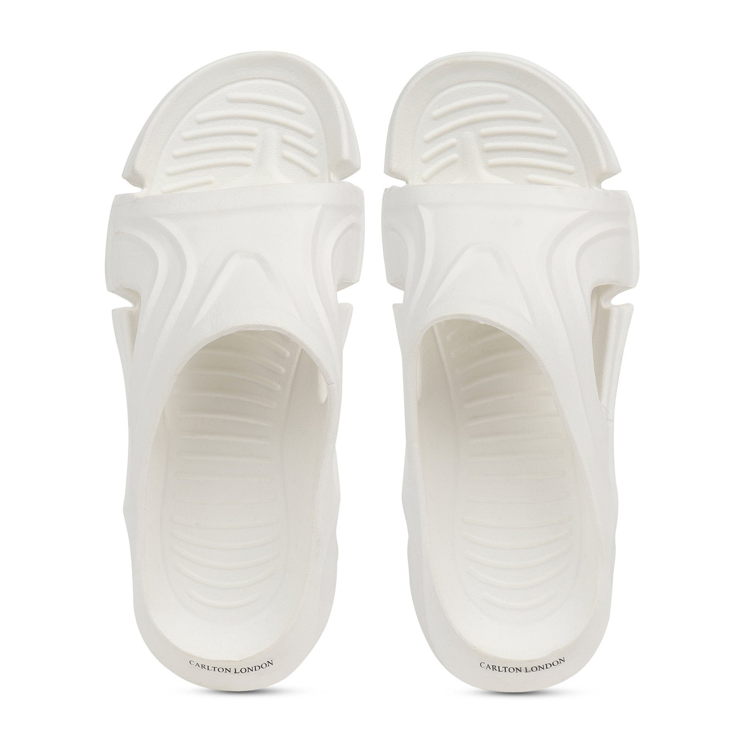 Men Sculpted Contoured Comfort Slides