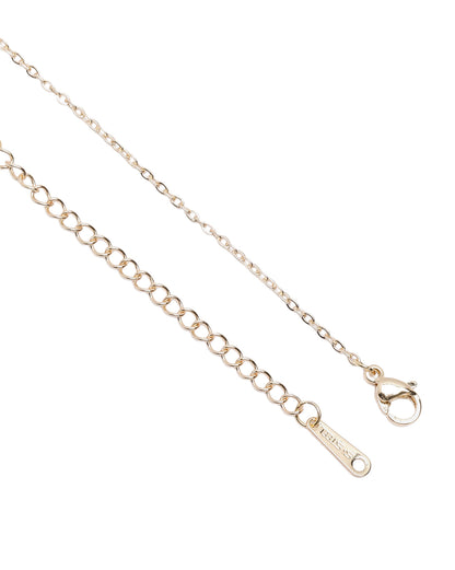 Gold Plated Elegant CZ Sparkle Infinity Necklace