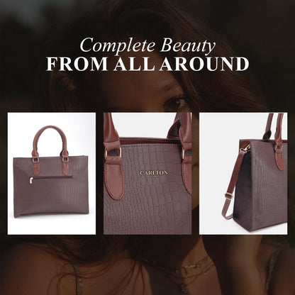 Carlton London Women Handbag - CLLP-828 BROWN