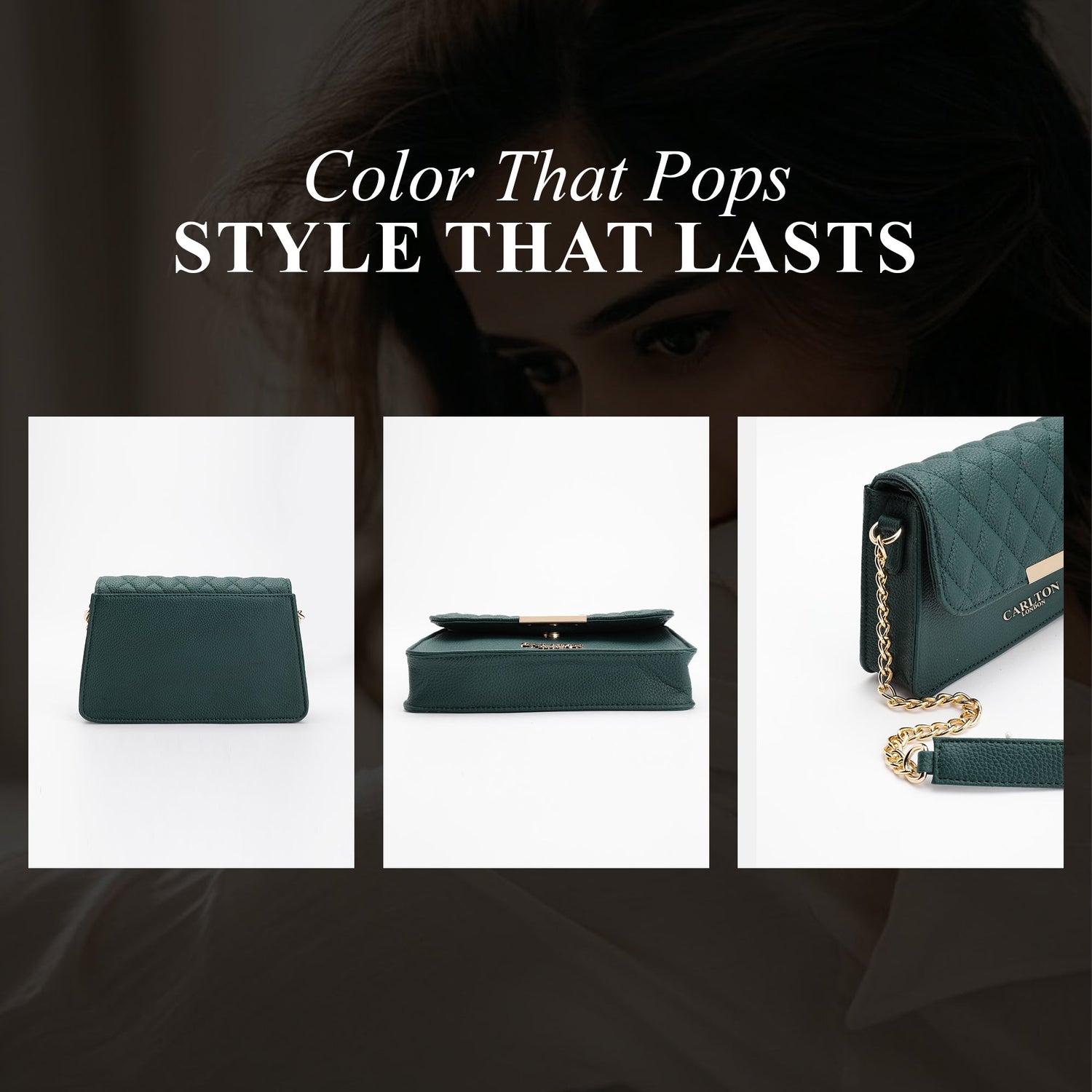 Carlton London Women Handbag - CLLP-1002 GREEN