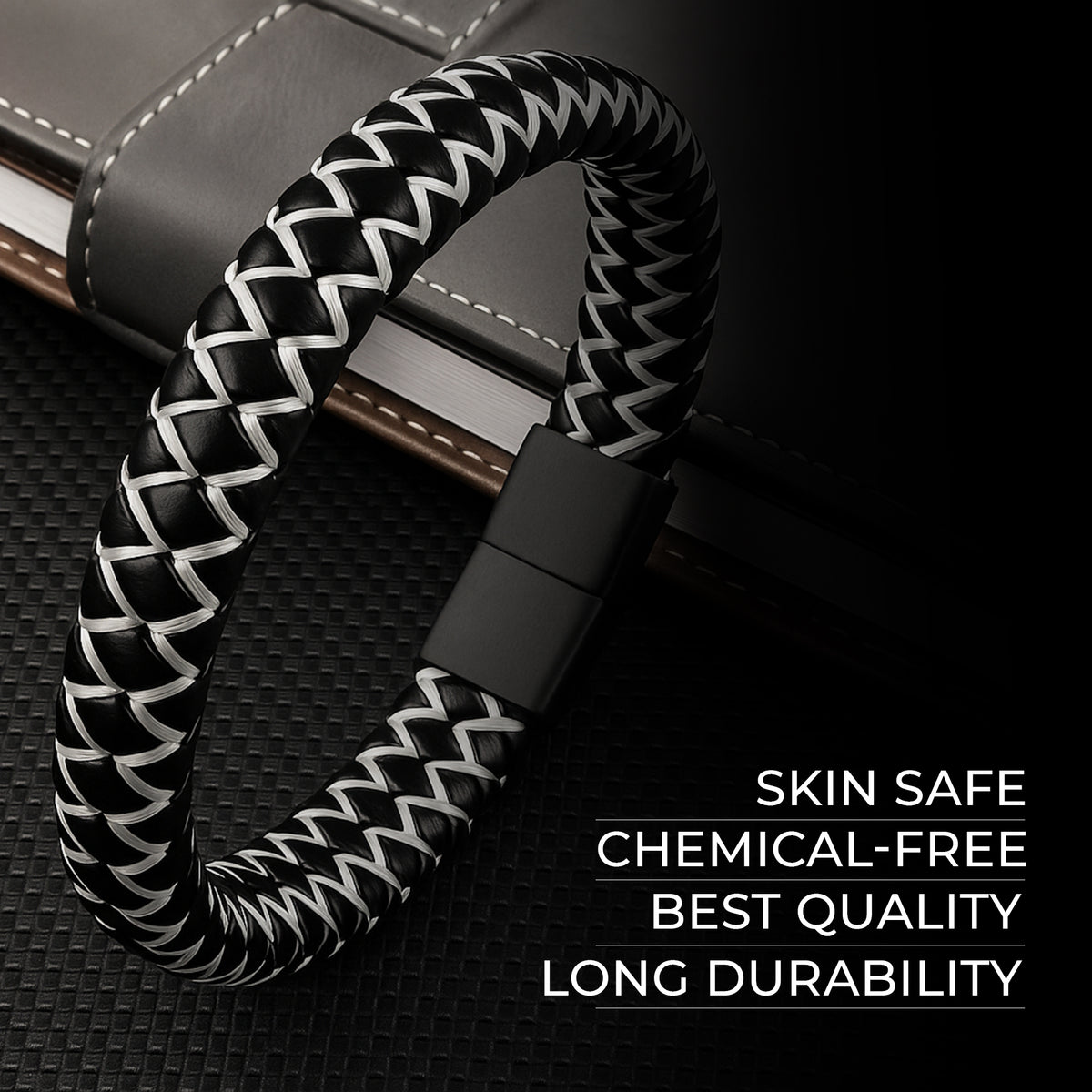 Men Leather Multistrand Bracelet  - CLJW-39