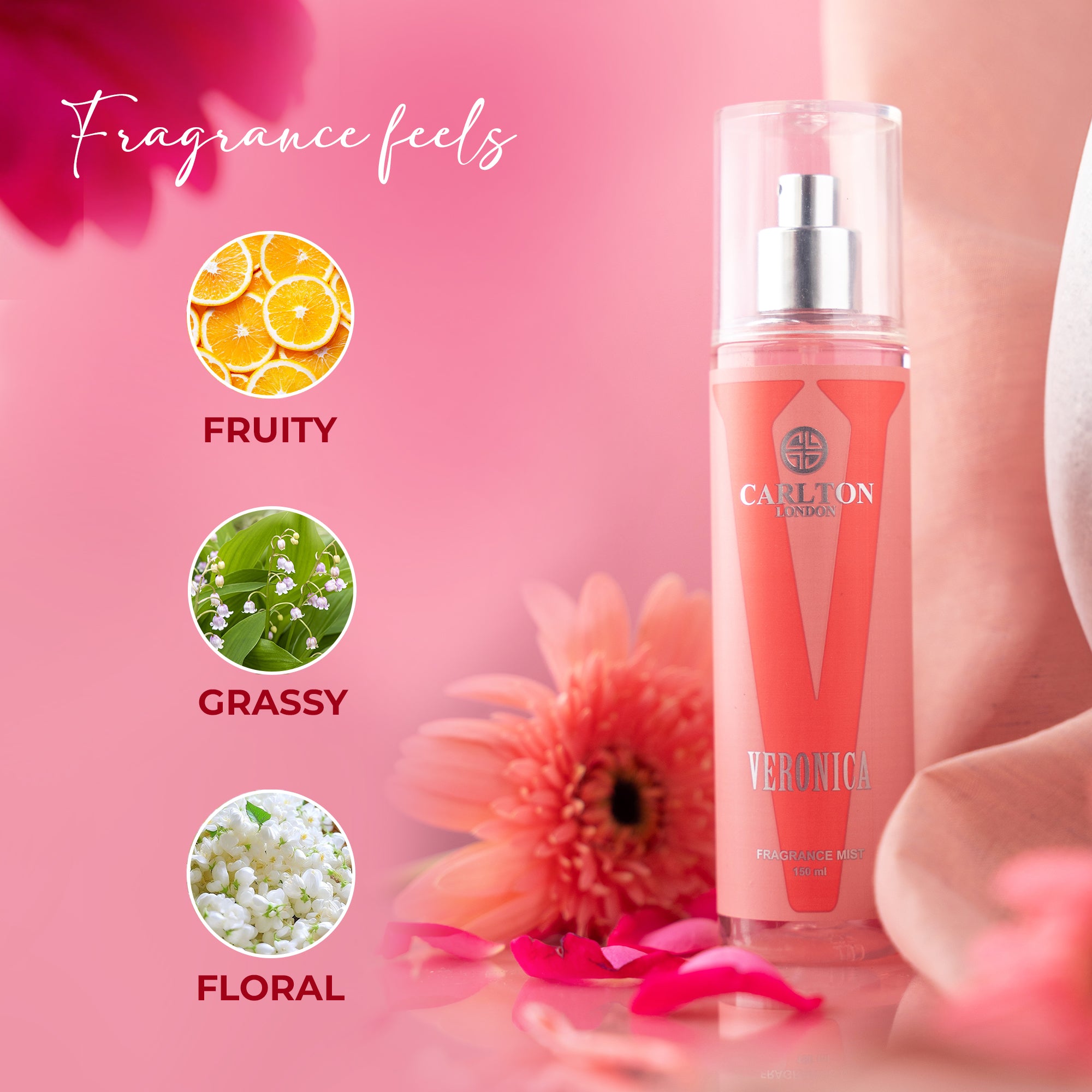 Women Veronica Body Mist - 150Ml