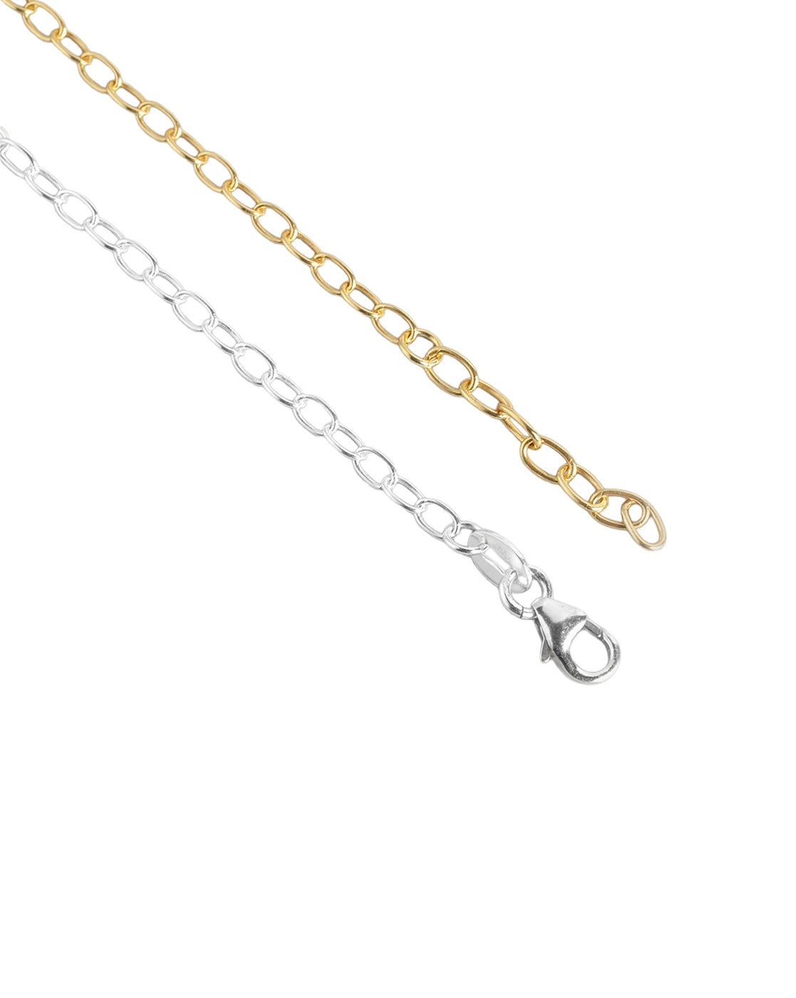 925 Sterling Silver  18kt Gold Plated Rhodium Embalished Anklet