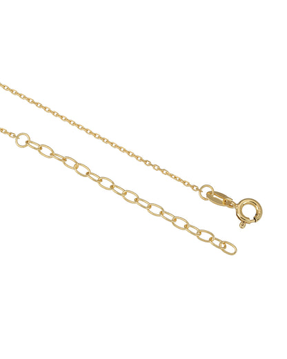 925 Sterling Silver 18kt Gold Plated Natural black bead Infinity with Heart CZ Mangalsutra