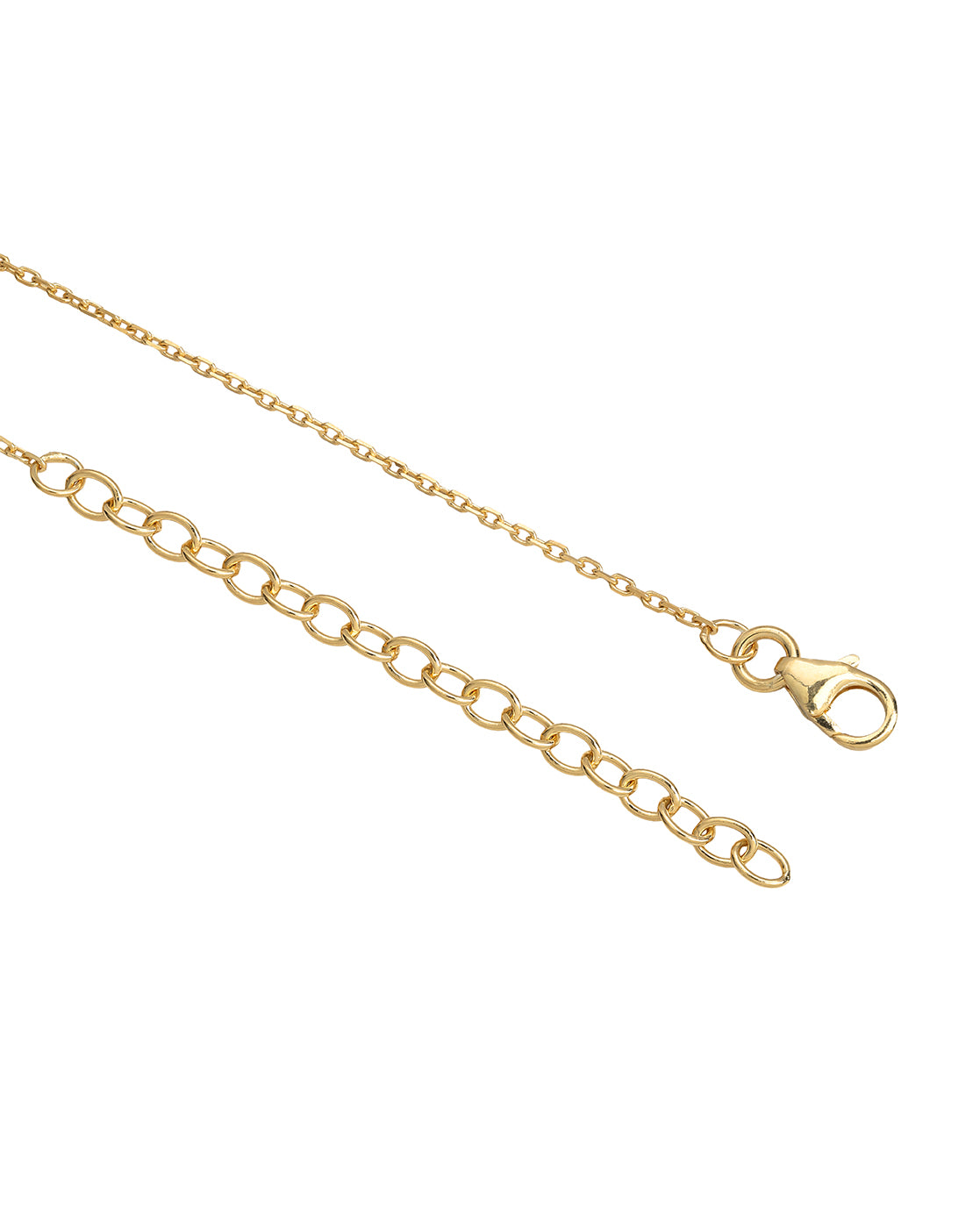 18kt Gold Plated  Shree Krishna  Necklace with CZ for Unisex