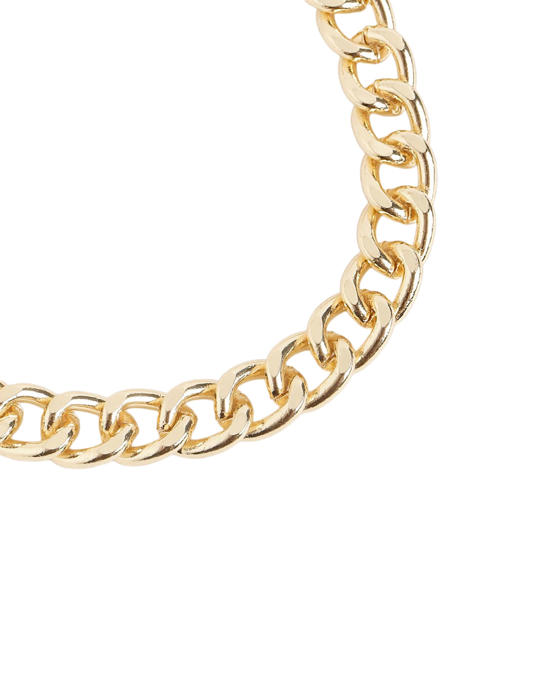 Men Gold Plated Cuban Link Bracelet