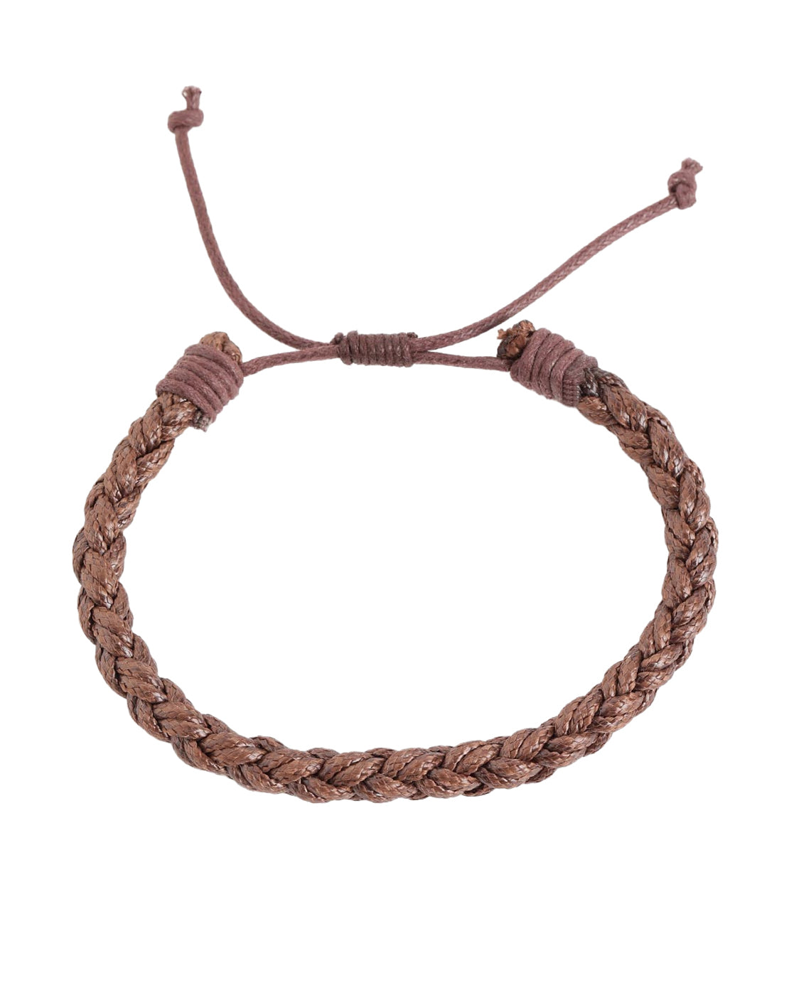 Men Set of 2 Bohemian Multistrand Adjustable Faux Leather Bracelet