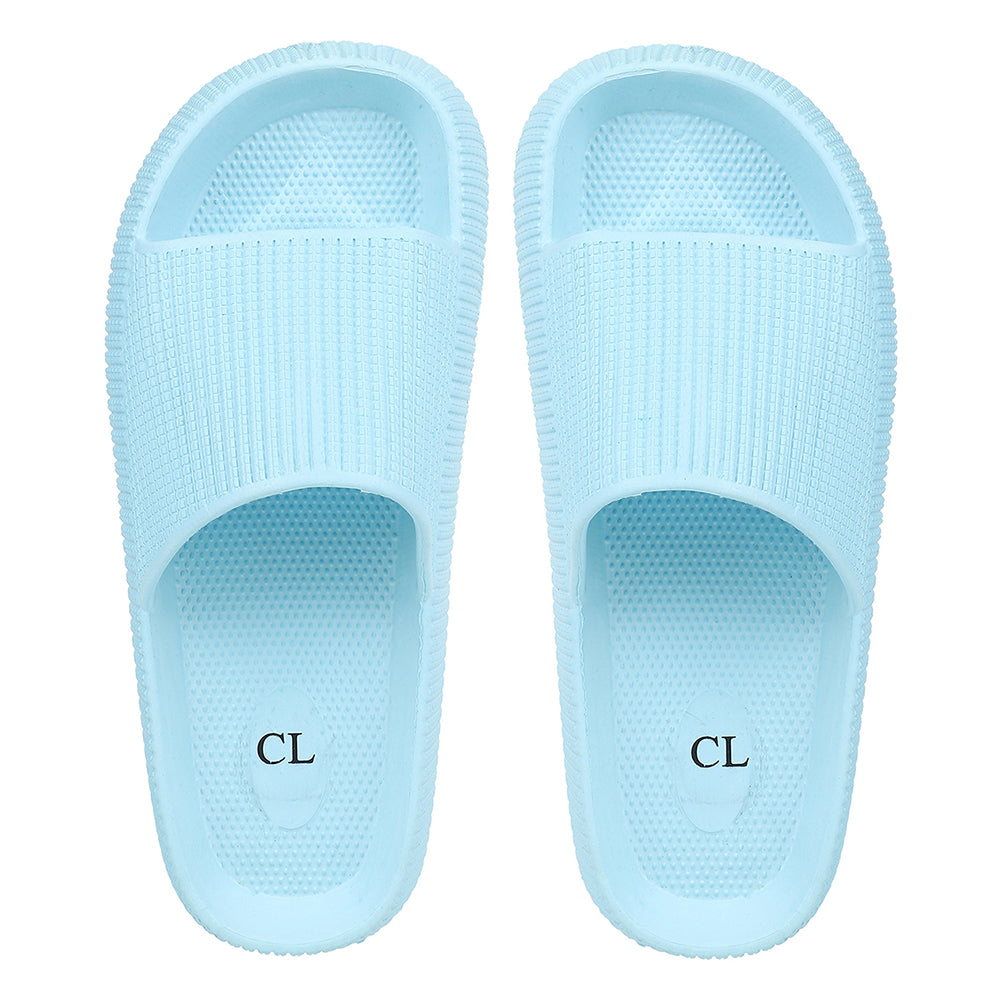 Women Lightweight and comfortable Textured Slides